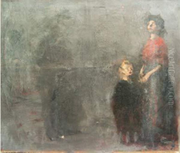 Jeune Bohemienne Et Son Frere - view 1