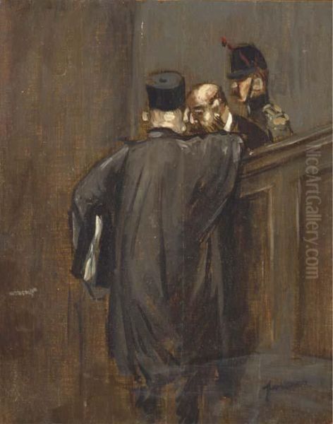Scene De Tribunal - view 1