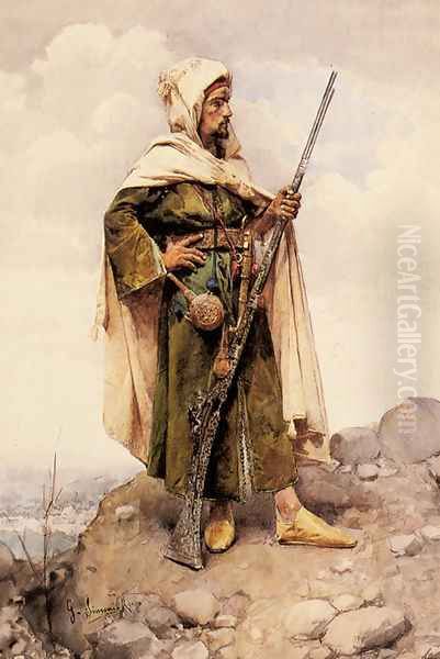 An Arab Soldier - view 1