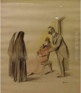 Les Soeurs by Jean-Louis Forain