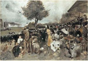 Ourses, Vers 1885-1890 by Jean-Louis Forain