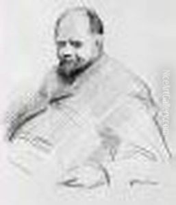 Portrait De Vollard, De Face, A Gauche. Vers 1910. by Jean-Louis Forain