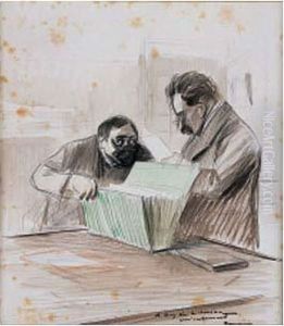 Personnages Au Travail, Circa 1900