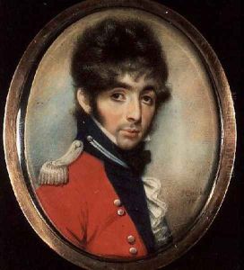 Miniature of an Unknown Officer