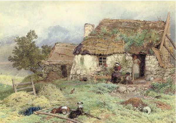 Crofter's Cottage, Ardessie, Scotland - view 1