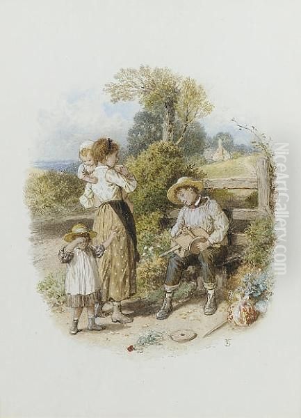Resting By A Stile - view 1