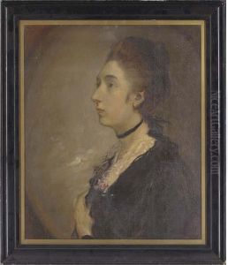 Portrait Of Margaret Gainsborough (1752-1820) by Thomas Gainsborough