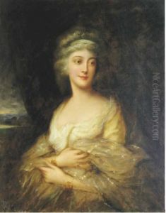 Portrait Of Mrs Horton, Nee Anne Luttrell by Thomas Gainsborough