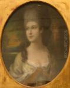 Portrait Of Elizabeth Linley by Thomas Gainsborough