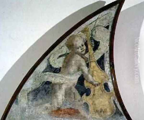 Musical Cherub - view 1