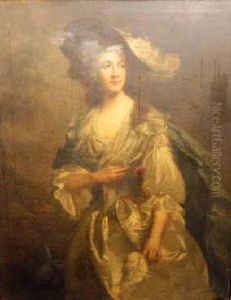 Portrait Of An Elegant Lady by Thomas Gainsborough