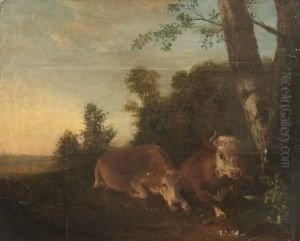 Cattle Reclining Among Trees by Thomas Gainsborough