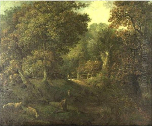 Shepherd Resting - view 1