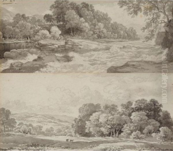 Two Views In The Lake District - view 1