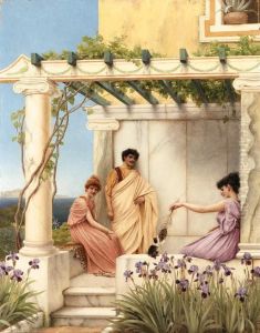 Playtime by John William Godward