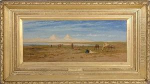 The Bedouins Pasture. by Frederick Goodall