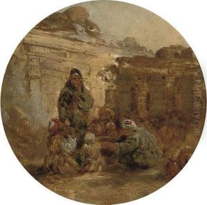 Arabs Amongst The Roman Ruins