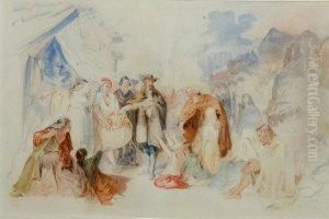 After The Fire Of London by Frederick Goodall