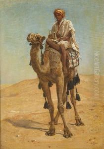 A Bedouin Chief by Frederick Goodall