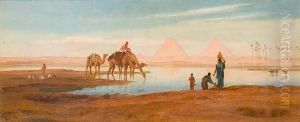Sunrise On The Nile by Frederick Goodall