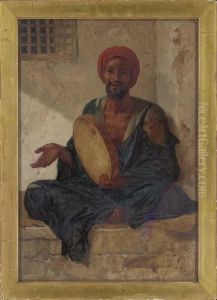 The Street Performer by Frederick Goodall