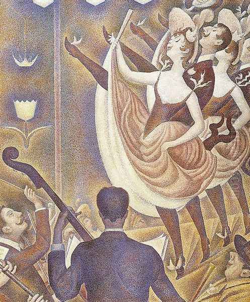Le Chahut 1889-90 by Georges Seurat