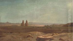 The Valley Of The Kings, Egypt by Frederick Goodall