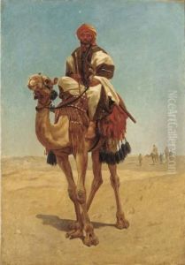 The Camel Train by Frederick Goodall