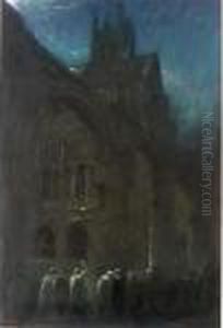 The Ghosts Of The Past by Albert Goodwin