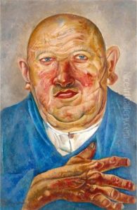 The German Butcher by Boris Dmitrievich Grigoriev