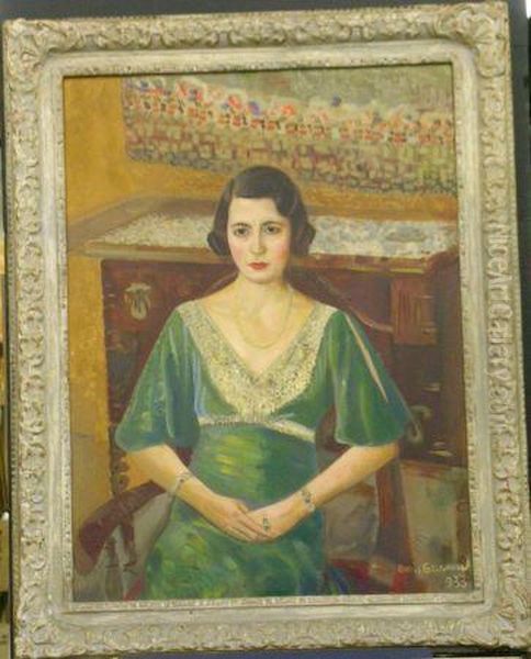 Portrait Of Seated Woman - view 1
