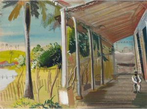 Villa Borisella by Boris Dmitrievich Grigoriev