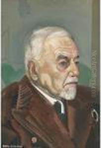 Portrait Of Man by Boris Dmitrievich Grigoriev