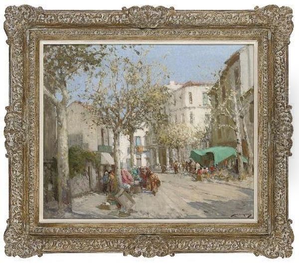A Continental Town View - view 1