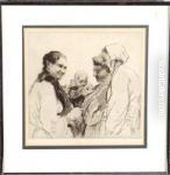 Admiring The Grandchild - view 1
