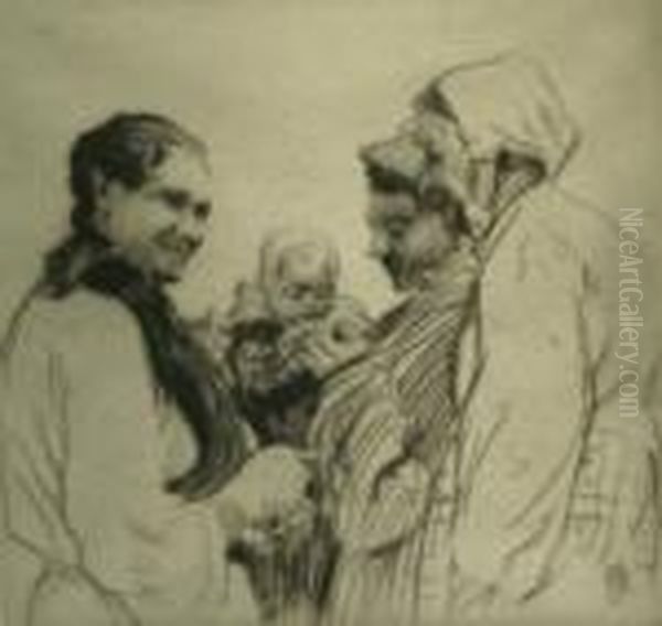 Admiring The Grandchild - view 1
