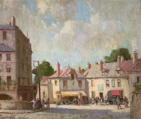 Return From Market, Moret - view 1