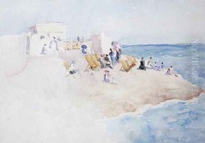 Bathing Station at St. Leonards-on-Sea, 1922 by Theodore Roussel