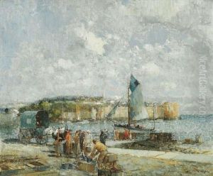 The Harbour At Concarneau