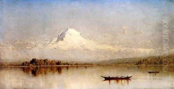 Mount Rainier Bay Of Tacoma - view 1