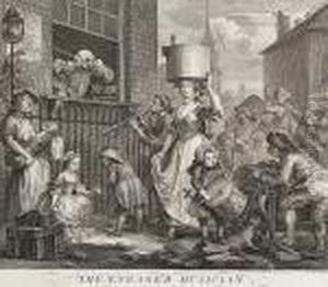 The Enraged Musician (paulson 152) by William Hogarth