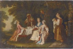 Reading The Tea Leaves by William Hogarth