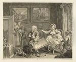 A Harlot's Progress<</b> by William Hogarth