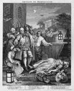 The Four Stages Of Cruelty by William Hogarth