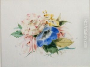 Posy Of Flowers by James Holland