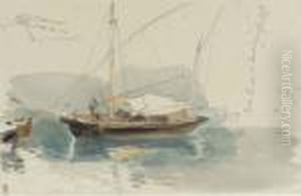 Study Of A Mediterranean Xebec - view 1