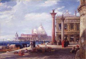 View Of The Piazzetta, Venice View Of The Piazzetta, Venice