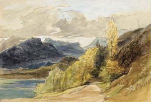 View Of Folkstone Pier; And View Of Loch Affric, Rosshire