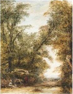 The Gypsy Encampment, Signed, Watercolour, 30 X 23 Cm.; 11 3/4 X 9 In by James Holland