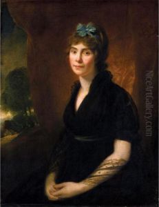 Portrait Of A Lady by John Hoppner